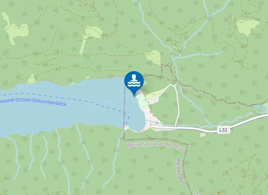 Map of WEIßENSEE, STOCKENBOI