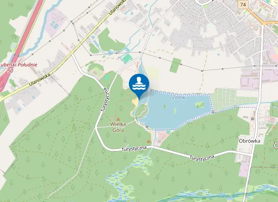 Map of KĄPIELISKO NR 1 ZOOM NATURY