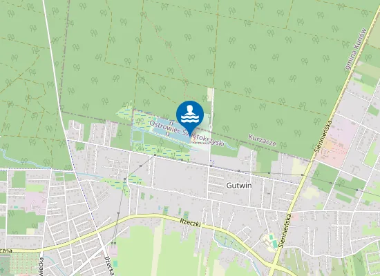 Map of OŚRODEK WYPOCZYNKOWY GUTWIN