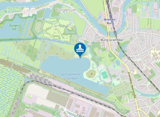 Map of SPORTPARKSEE GRAMBKE