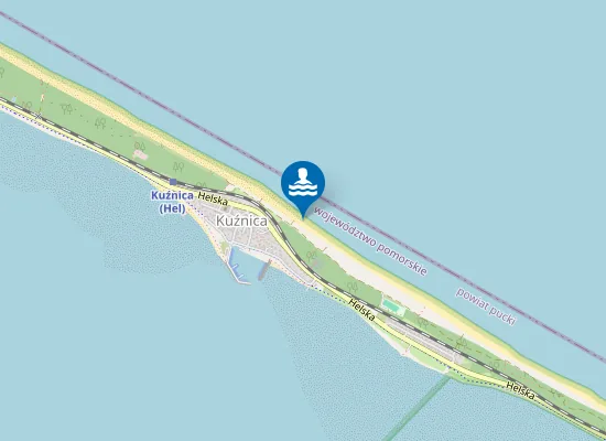 Map of Kąpielisko Kuźnica Szkoła