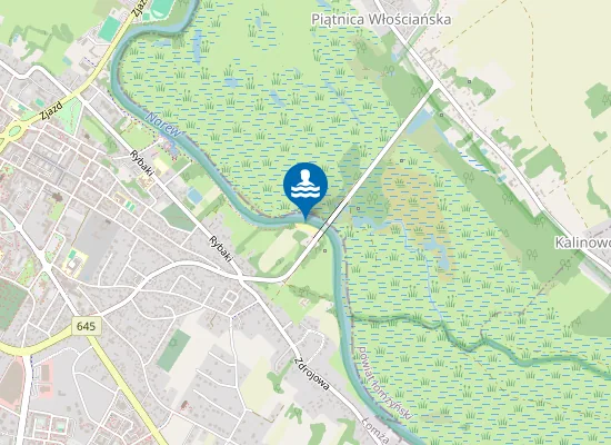 Map of Łomżyńskie Kąpielisko Miejskie