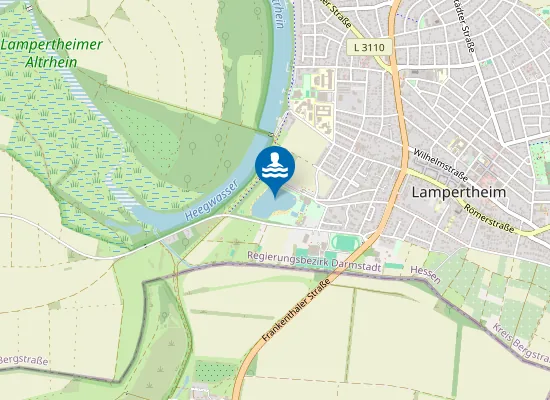 Map of BADESEE LAMPERTHEIM