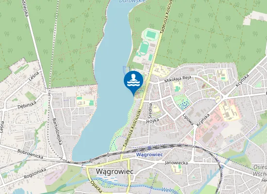 Map of KĄPIELISKO MIEJSKIE