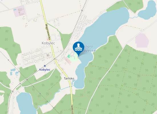Map of KĄPIELISKO W MIEJSCOWOŚCI KOBYLEC