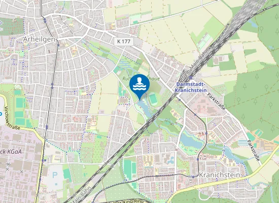 Map of Arheilger Muehlchen