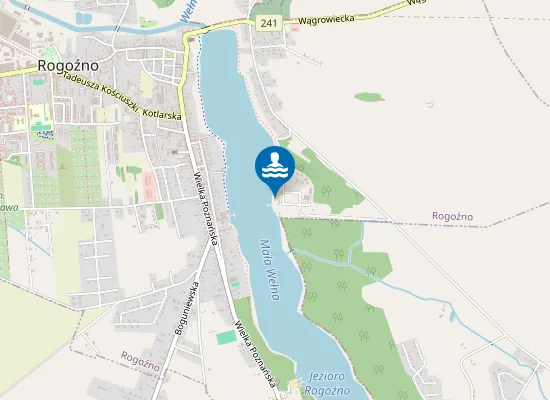 Map of KĄPIELISKO ZA JEZIOREM