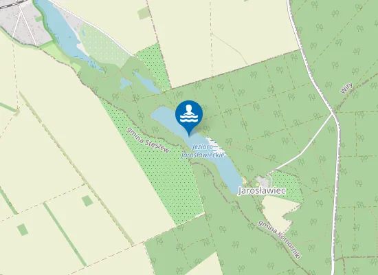 Map of KĄPIELISKO NAD JEZIOREM JAROSŁAWIECKIM W JAROSŁAWCU