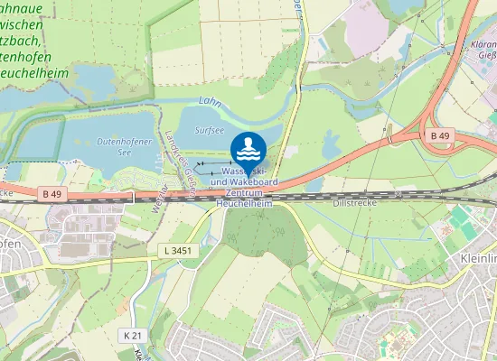 Map of HEUCHELHEIMER SEE II