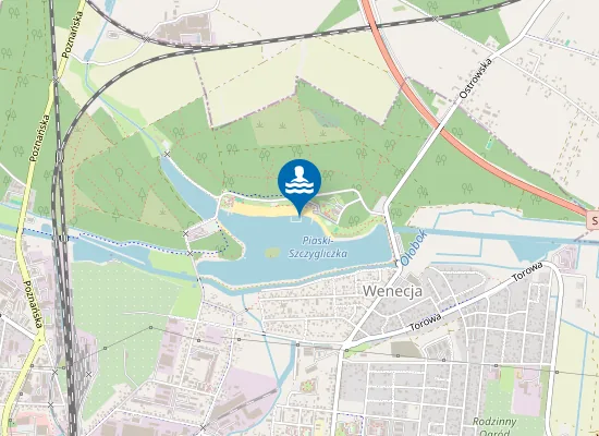 Map of PIASKI-SZCZYGLICZKA