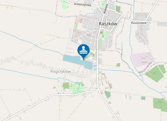 Map of KĄPIELKA POGRZYBÓW