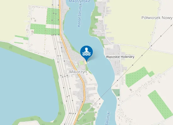 Map of Kąpielisko na terenie Ośrodka Szkoleniowo-Wypoczynkowego Wityng