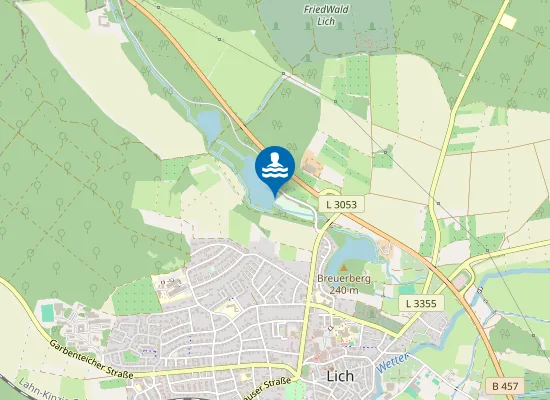 Map of LICHER WALDSCHWIMMBAD