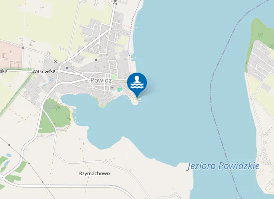 Map of POWIDZ ŁAZIENKI