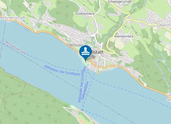 Map of MILLSTÄTTER SEE, MILLSTATT