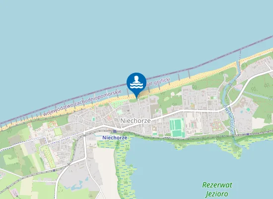 Map of KĄPIELISKO NIECHORZE