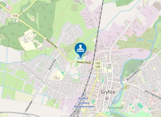 Map of KĄPIELISKO MIEJSKIE STAWEK