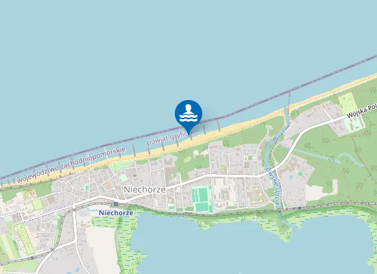 Map of Kąpielisko Niechorze 2