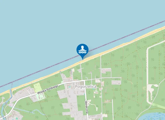 Map of Kąpielisko Pogorzelica 2