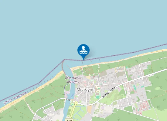 Map of Mrzeżyno Wschód 2