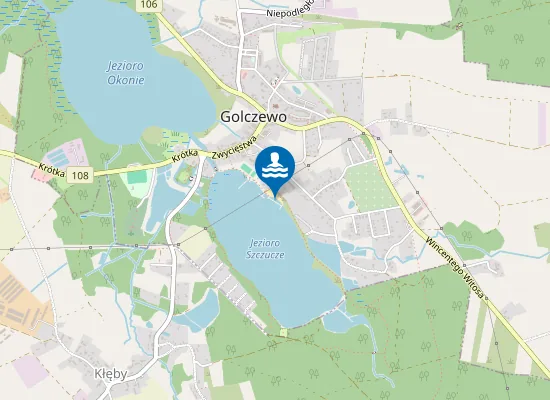 Map of KĄPIELISKO SZCZUCZE