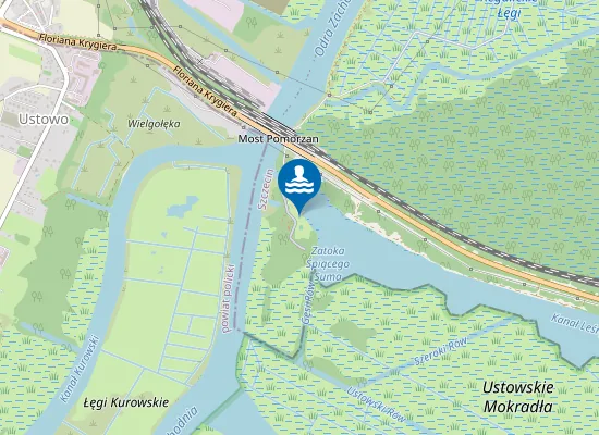 Map of KĄPIELISKO ŚRODLĄDOWE DZIEWOKLICZ