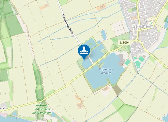 Map of SCHWIMMBAD VOGEL GEINSHEIM