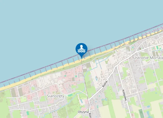 Map of KĄPIELISKO MORSKIE W SIANOŻĘTACH NEPTUN