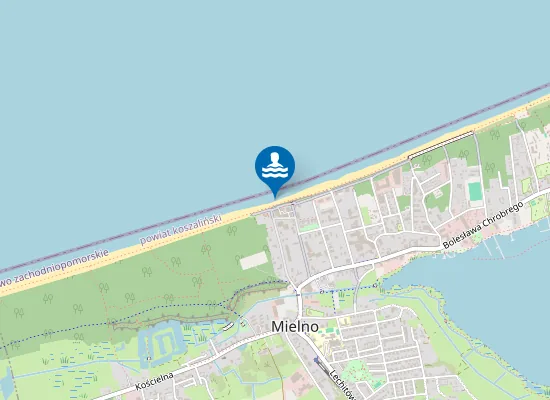 Map of Mielno Floryda