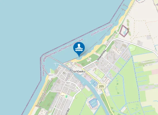 Map of Kąpielisko Wschodnie kąpielisko nr 1