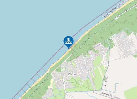 Map of Wicie wejście Wicie 3W