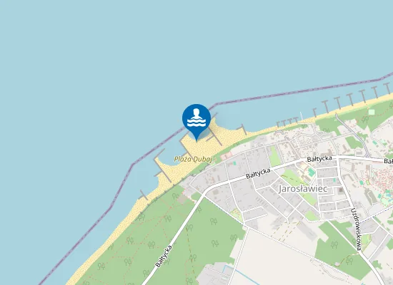 Map of Jarosławiec Dubaj I