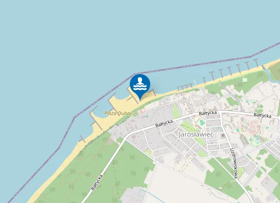 Map of Jarosławiec Dubaj Ii