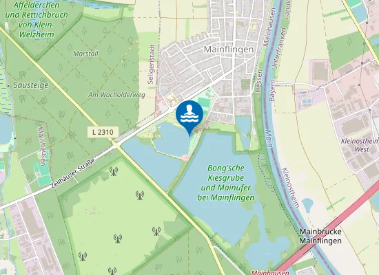 Map of BADESEE MAINFLINGEN