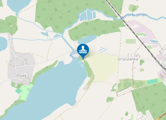Map of Kąpielisko Osiek