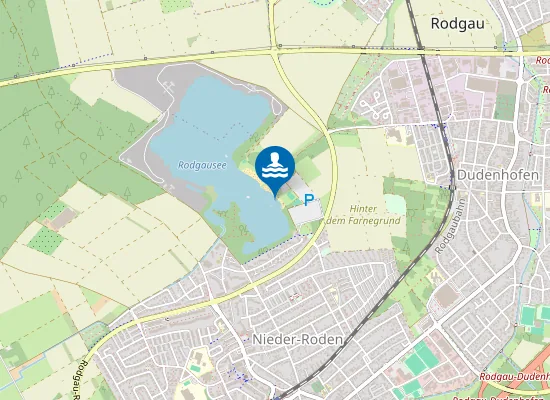 Map of STRANDBAD NIEDER RODEN