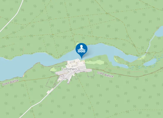 Map of PLAŻA LUBIEWO