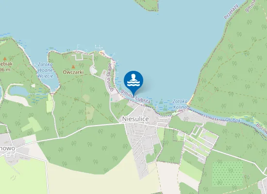 Map of KĄPIELISKO PLAŻA GMINNA NIESULICE 2