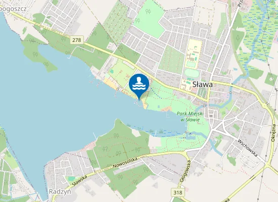 Map of Zbiornik Retencyjny Nowiniec