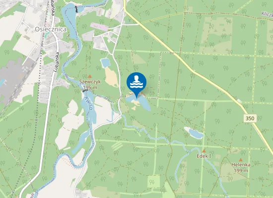 Map of Kąpielisko Błękitka