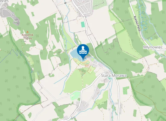 Map of Zalew w Starej Morawie