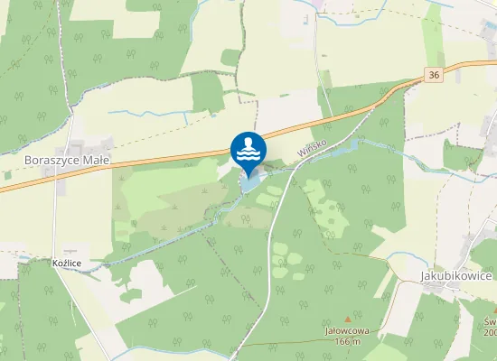 Map of Zalew Słup - Jakubikowice