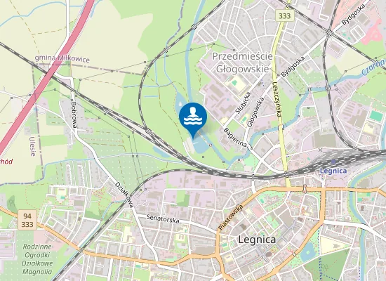 Map of KĄPIELISKO PÓŁNOCNE KORMORAN