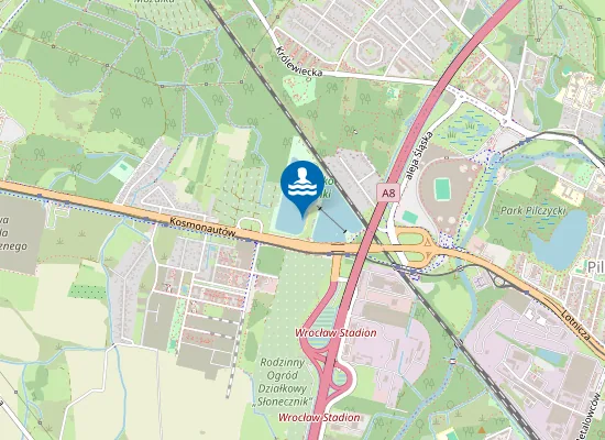 Map of KĄPIELISKO GLINIANKI