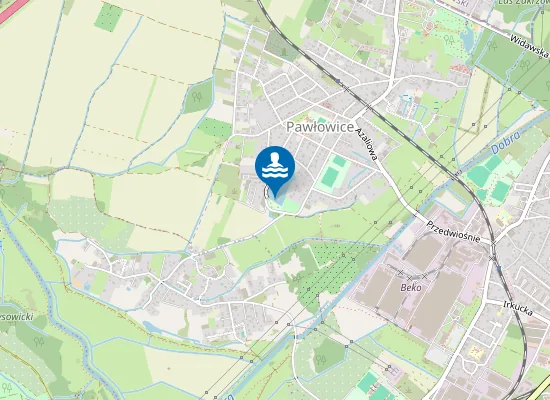 Map of KĄPIELISKO PAWŁOWICE