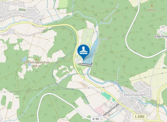 Map of ULMBACHTALSPERRE