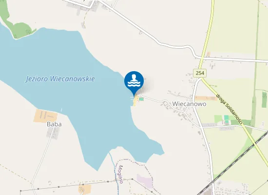 Map of KĄPIELISKO W WIECANOWIE