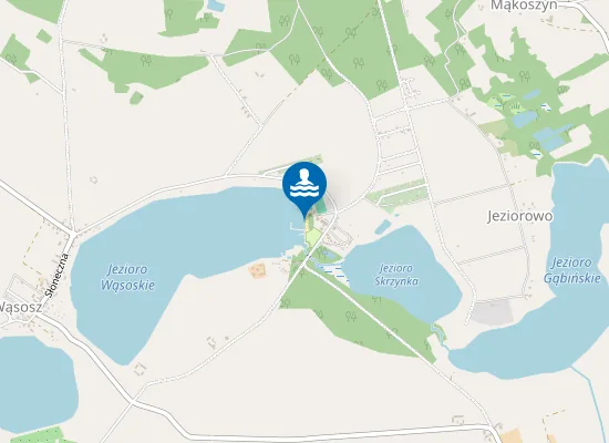 Map of KĄPIELISKO WĄSOSKIE