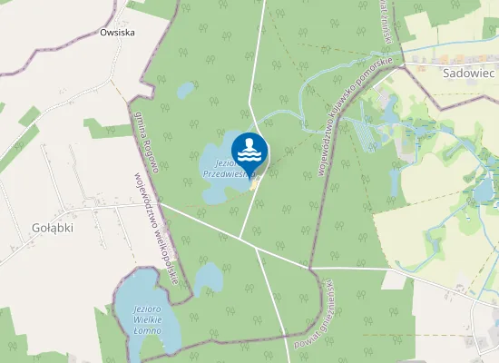 Map of KĄPIELISKO OŚRODKA WYPOCZYNKOWEGO JUTRZENKA W GOŁĄBKACH