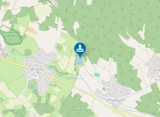 Map of WALDSEE MENGERSKIRCHEN